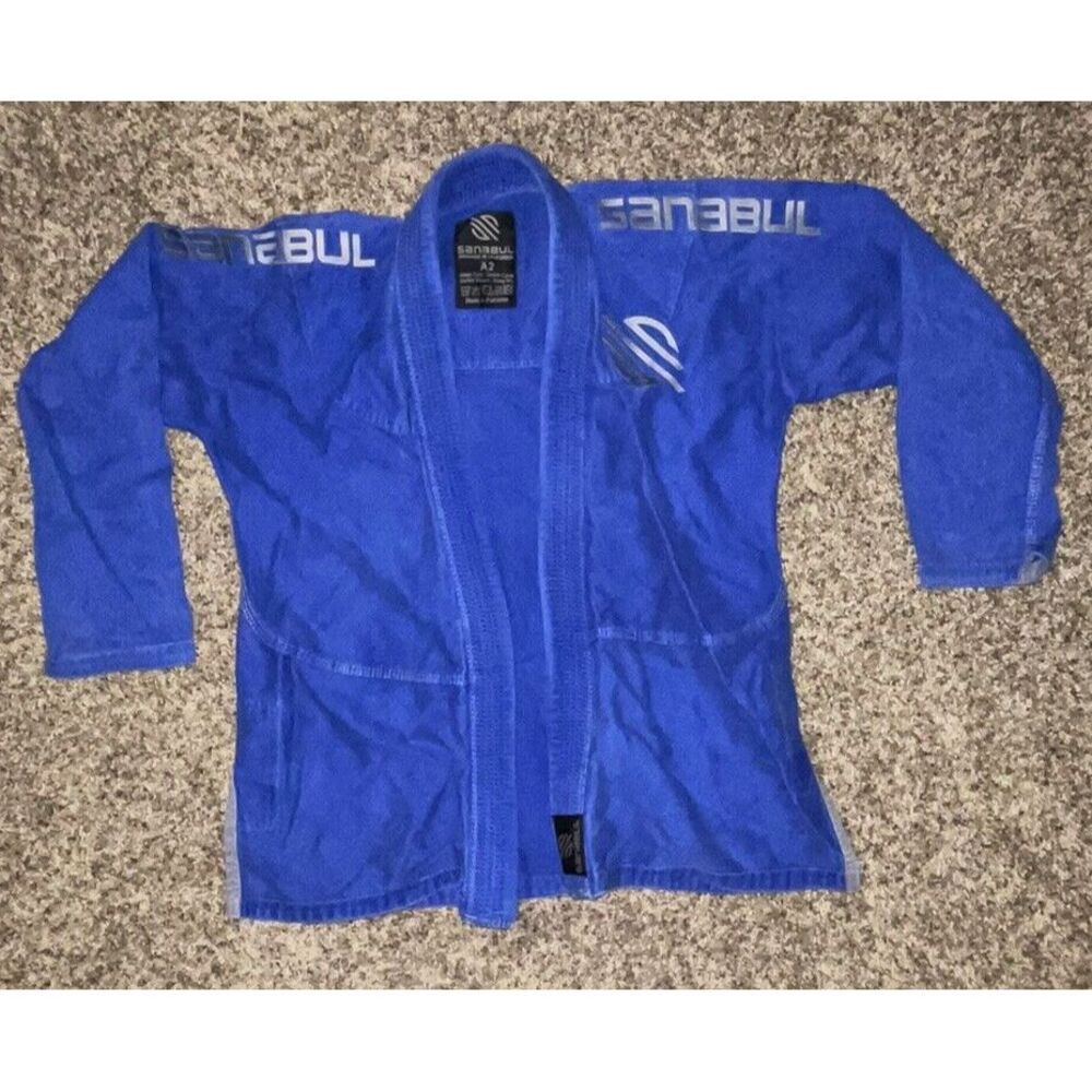 Sanabul Jiu Jitsu Gi Adult A2 Jacket MMA Blue Martial Arts